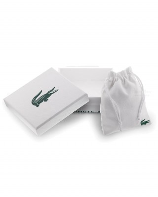 LACOSTE Βραχιόλι Ασημί Ζιργκόν Ανοξείδωτο Ατσάλι 2040635