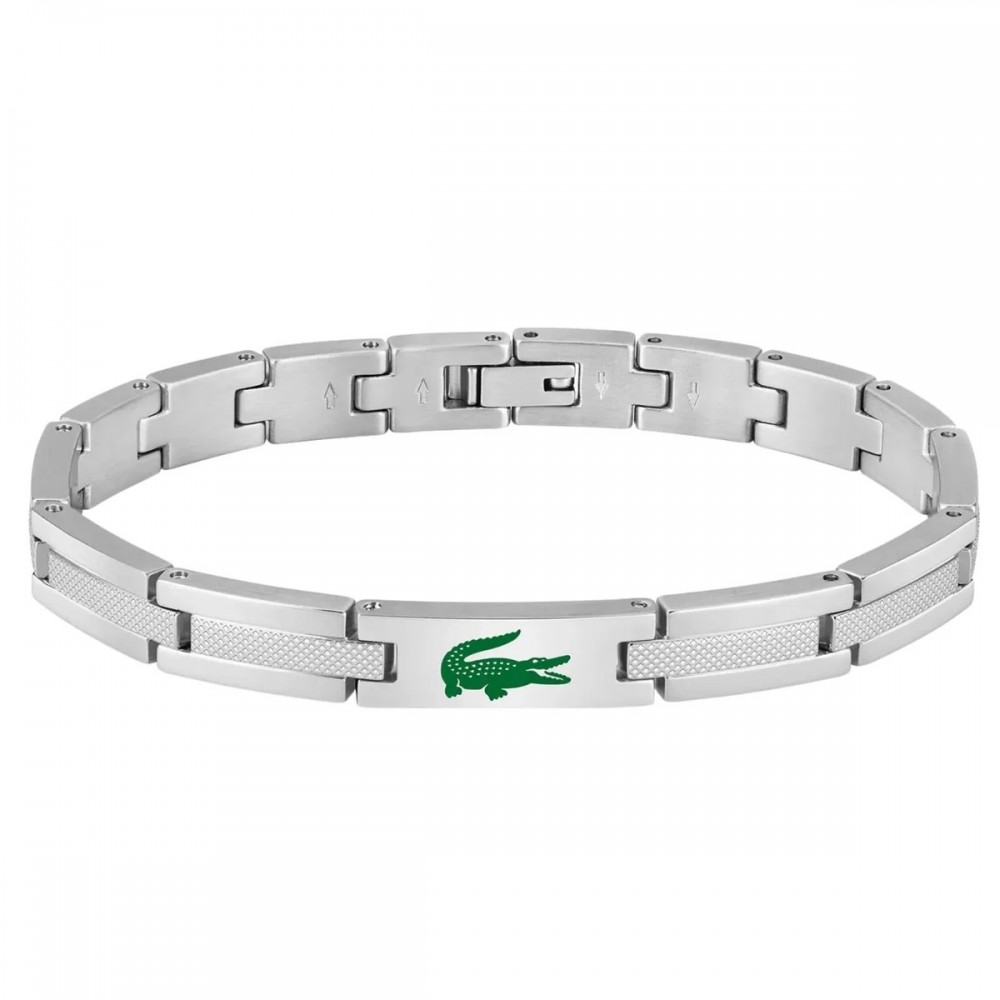 LACOSTE Βραχιόλι Ασημί Ανοξείδωτο Ατσάλι 2040625