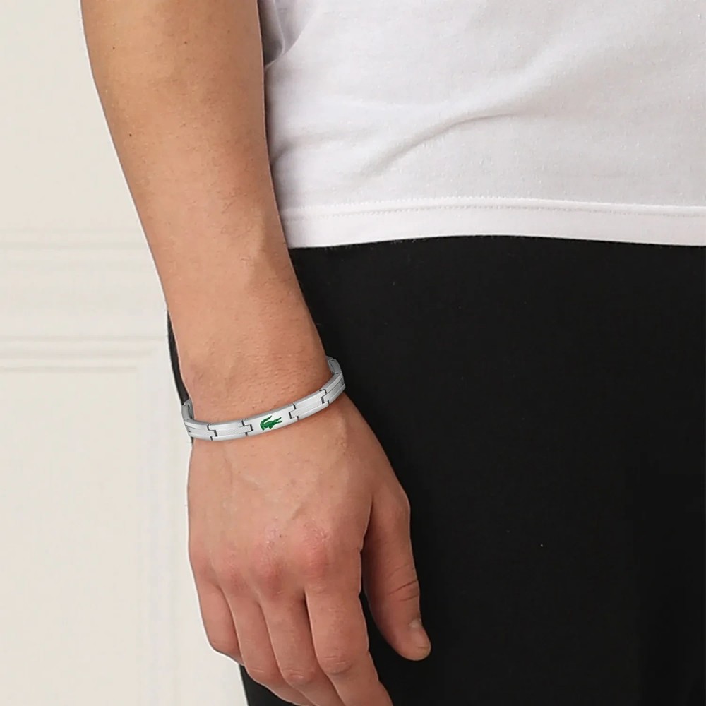 LACOSTE Βραχιόλι Ασημί Ανοξείδωτο Ατσάλι 2040625