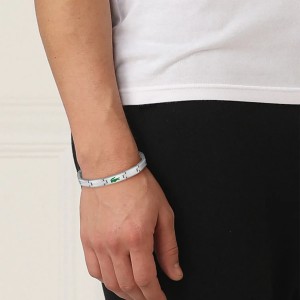 LACOSTE Βραχιόλι Ασημί Ανοξείδωτο Ατσάλι 2040625