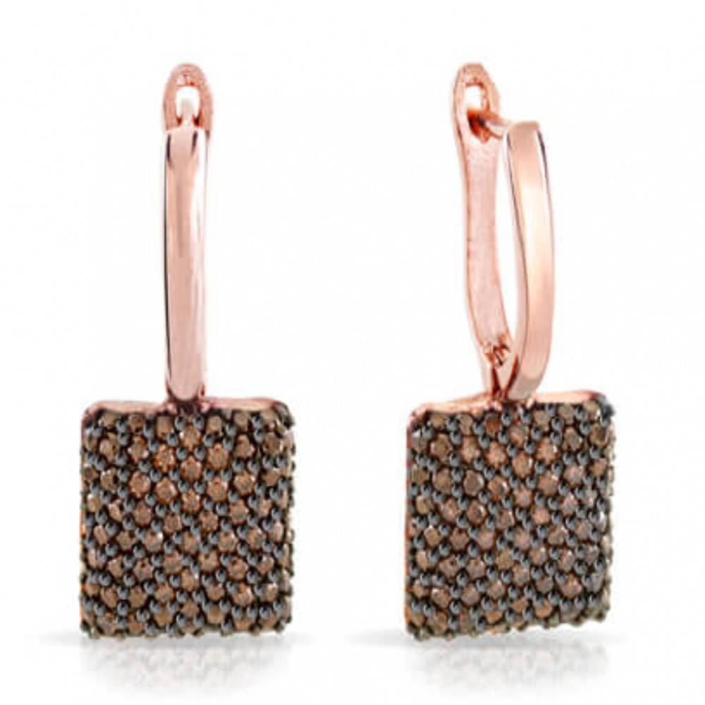 SOGNI σκουλαρίκια Ασήμι 925 Ζιργκόν OR039RBW