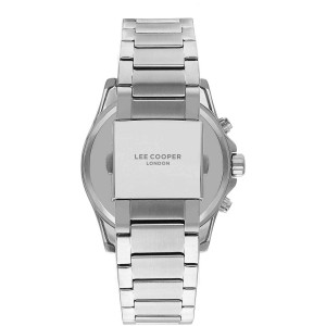 LEE COOPER Ανδρικό Ρολόι Chronograph Silver Stainless steel Bracelet LC07322.360-NM