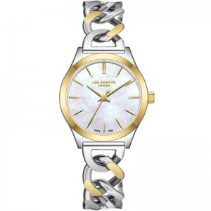 LEE COOPER Γυναικείο Ρολόι Δίχρωμο Ανοξείδωτο Ατσάλι Gift Set LC08291.220