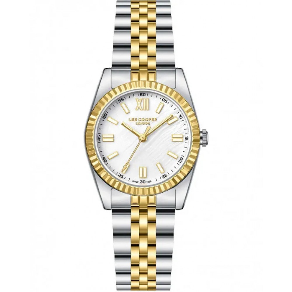 LEE COOPER Γυναικείο Ρολόι Δίχρωμο Ανοξείδωτο Ατσάλι LC08303.220