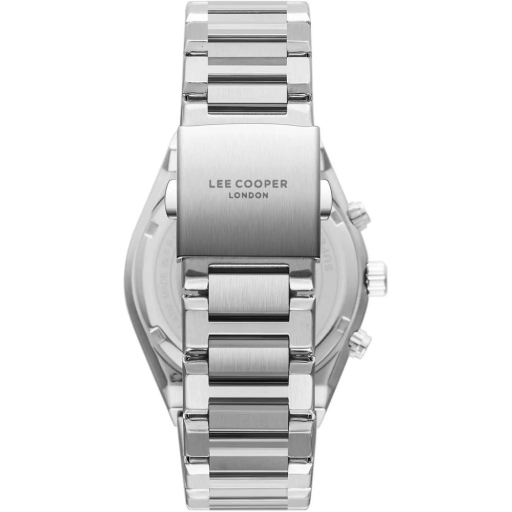 LEE COOPER Ανδρικό Ρολόι  Aσημί Ανοξείδωτο Ατσάλι LC08317.330