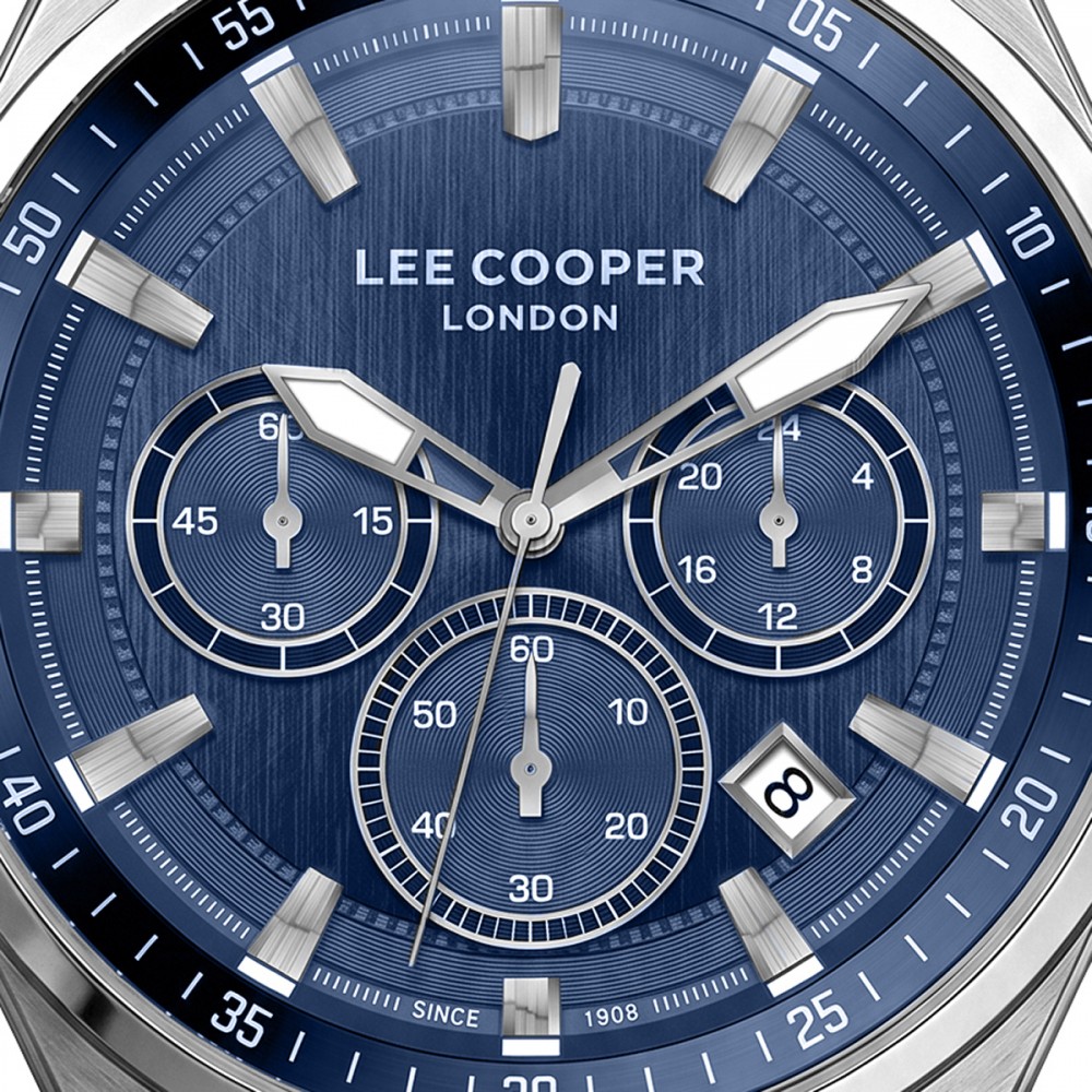 LEE COOPER Ανδρικό Ρολόι Aσημί Ανοξείδωτο Ατσάλι LC08273.390 LEE COOPER Ανδρικό Ρολόι Aσημί Ανοξείδωτο Ατσάλι LC08273.390