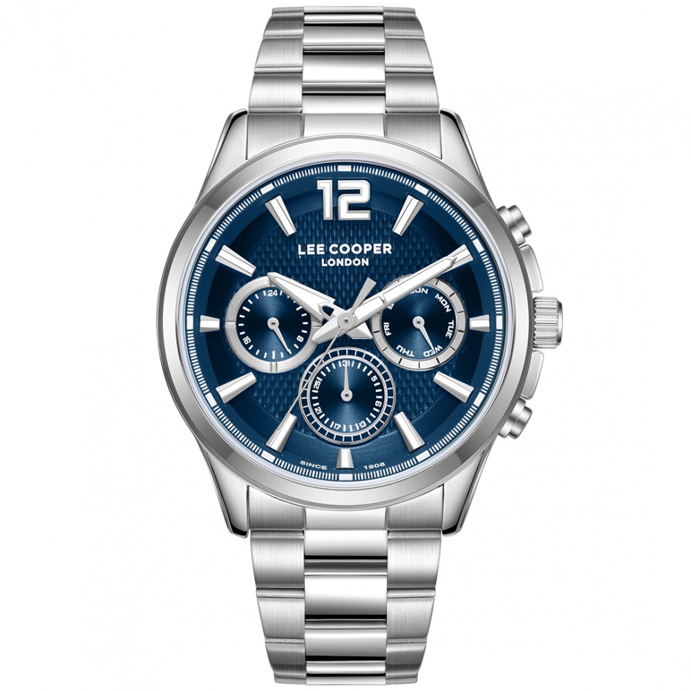 LEE COOPER Ανδρικό Ρολόι Aσημί Ανοξείδωτο Ατσάλι LC08396.390 LEE COOPER Ανδρικό Ρολόι Aσημί Ανοξείδωτο Ατσάλι LC08396.390