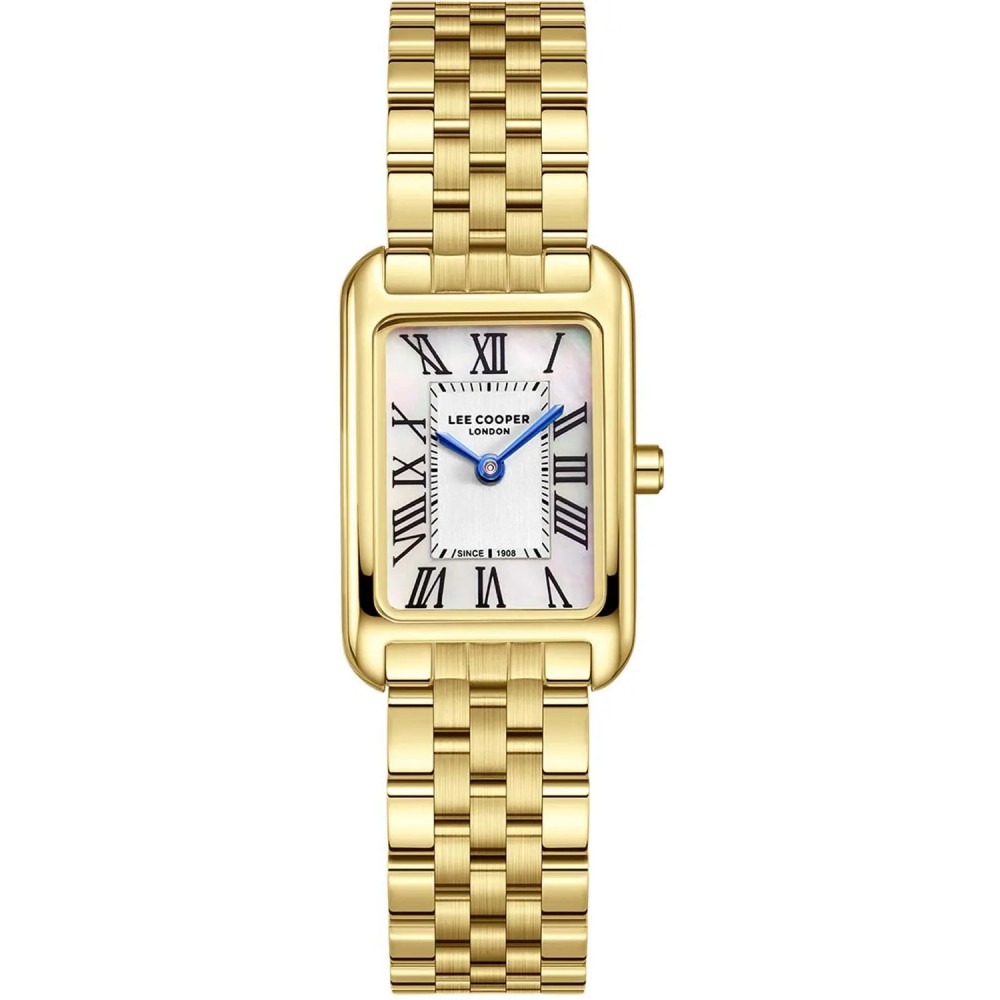 LEE COOPER Γυναικείο Ρολόι Επίχρυσο Ανοξείδωτο Ατσάλι LC08135.120