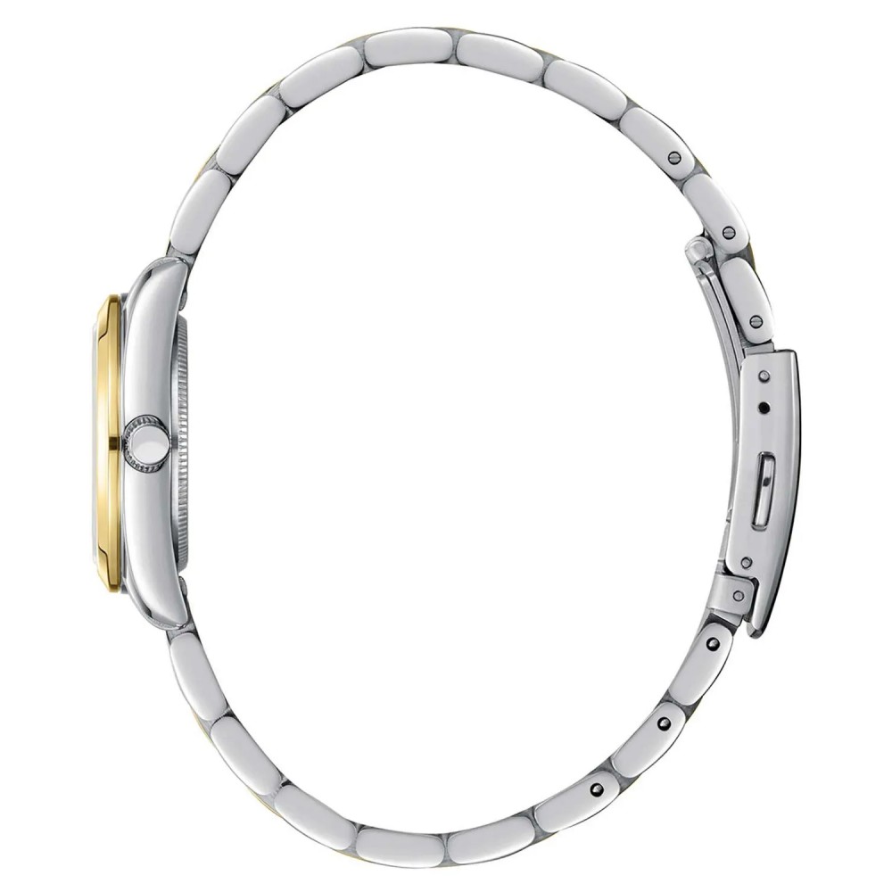 LEE COOPER Γυναικείο Ρολόι Ασημί/Επίχρυσο Ανοξείδωτο Ατσάλι LC08190.220