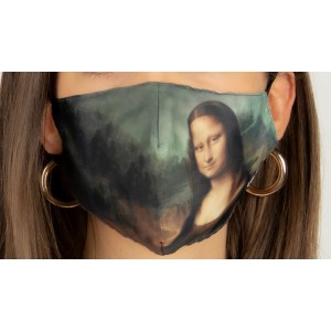 Face Mask LOQI LEONARDO DA VINCI Mona Lisa