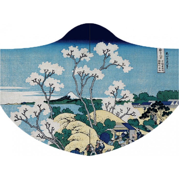 Μάσκα προστασίας LOQI KATSUSHIKA HOKUSAI Fuji from Gotenyama