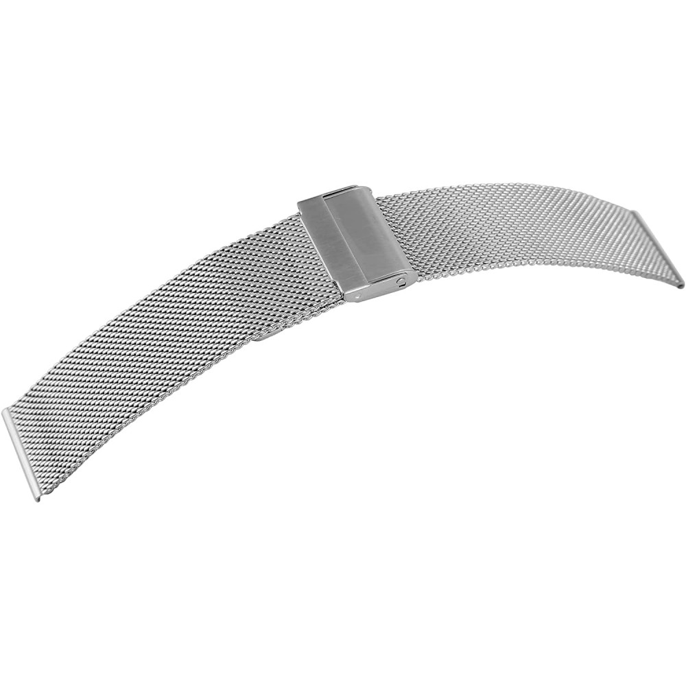 ΜΠΡΑΣΕΛΕ Milanese από ανοξείδωτο ατσάλι ασημί 24mm 8100098-240 ΜΠΡΑΣΕΛΕ Milanese από ανοξείδωτο ατσάλι ασημί 24mm 8100098-240