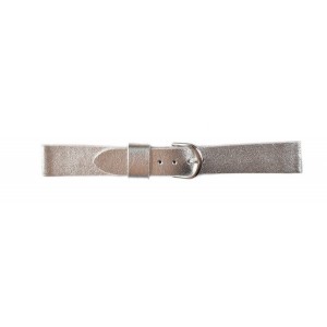 ΛΟΥΡΑΚΙ  Δερμάτινο Ασημί 18mm  ART35-1