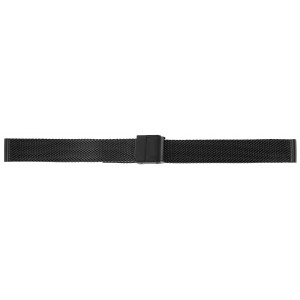 ΜΠΡΑΣΕΛΕ Milanese από ανοξείδωτο ατσάλι μαύρο 12mm 8100101-120 ΜΠΡΑΣΕΛΕ Milanese από ανοξείδωτο ατσάλι μαύρο 12mm 8100101-120