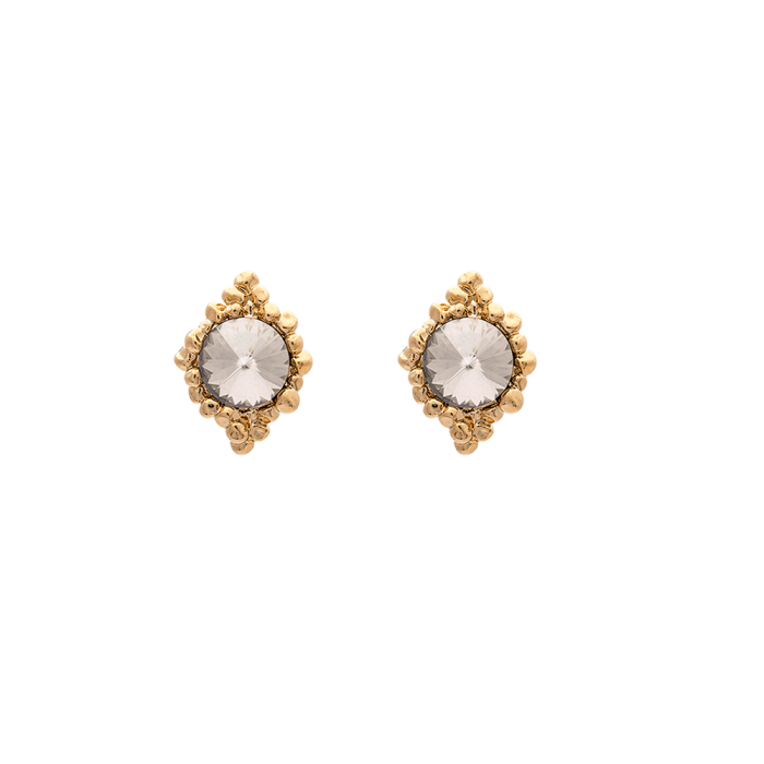 Lily and Rose Σκουλαρίκια Miss Bonnie Crystal Gold ορείχαλκος  