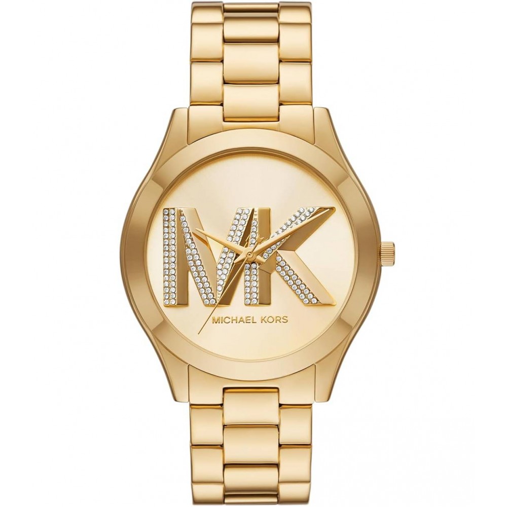 MICHAEL KORS ΡΟΛΟΙ SLIM RUNWAY GOLD ΧΡΥΣΟ STAINLESS STEEL MK4732 MICHAEL KORS ΡΟΛΟΙ SLIM RUNWAY GOLD ΧΡΥΣΟ STAINLESS STEEL MK4732