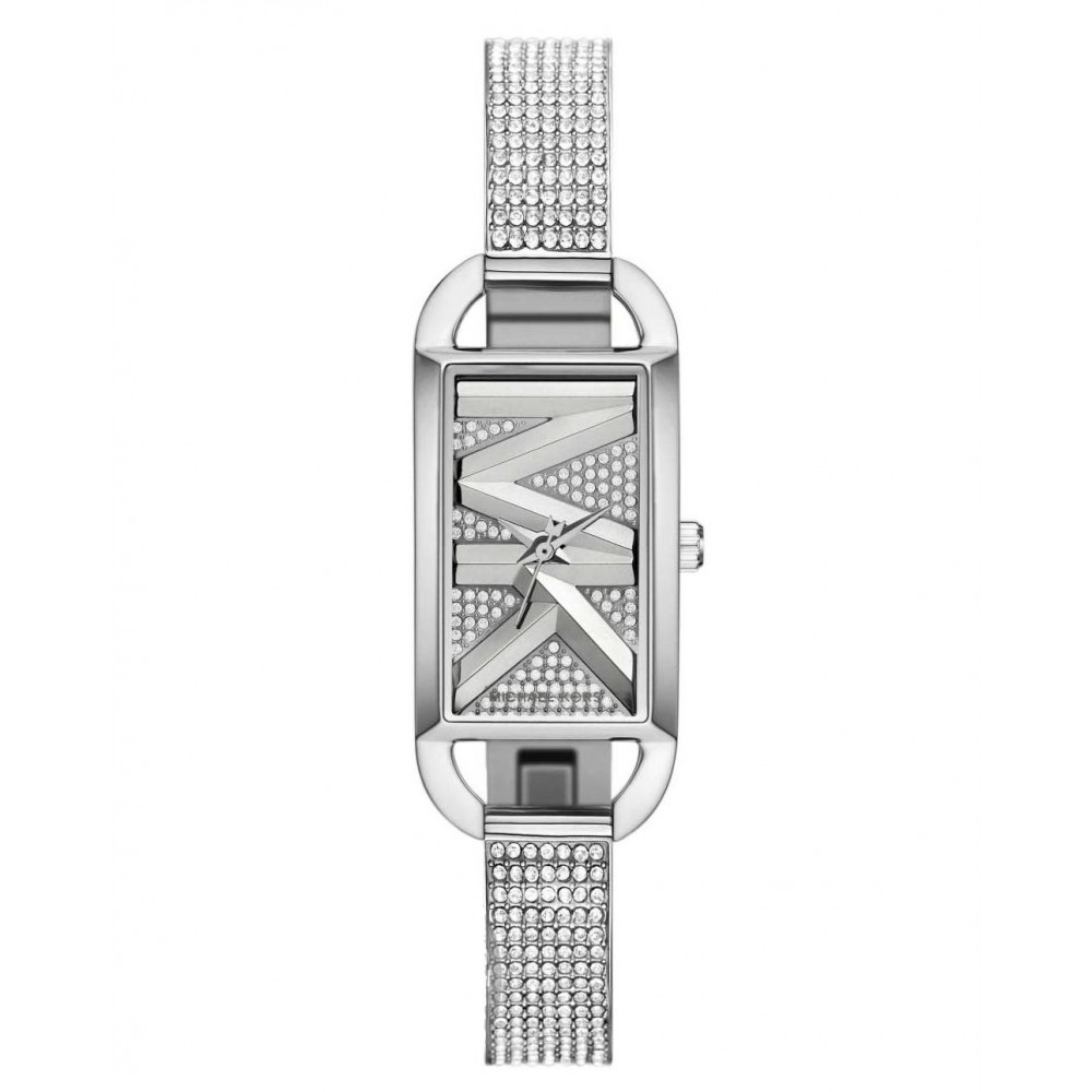 MICHAEL KORS ΡΟΛΟΙ Empire SILVER STAINLESS STEEL MK4841 MICHAEL KORS ΡΟΛΟΙ Empire SILVER STAINLESS STEEL MK4841
