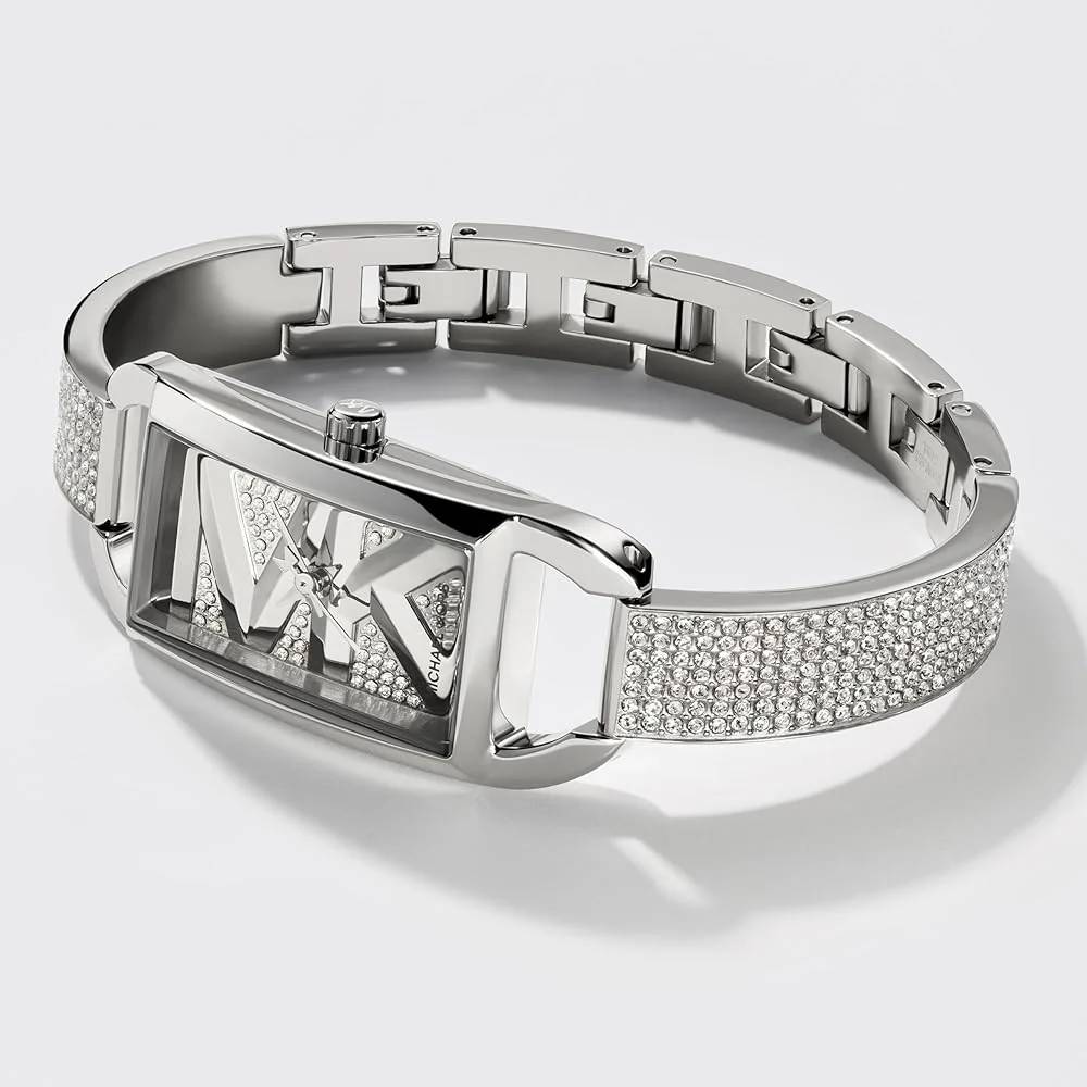 MICHAEL KORS ΡΟΛΟΙ Empire SILVER STAINLESS STEEL MK4841 MICHAEL KORS ΡΟΛΟΙ Empire SILVER STAINLESS STEEL MK4841