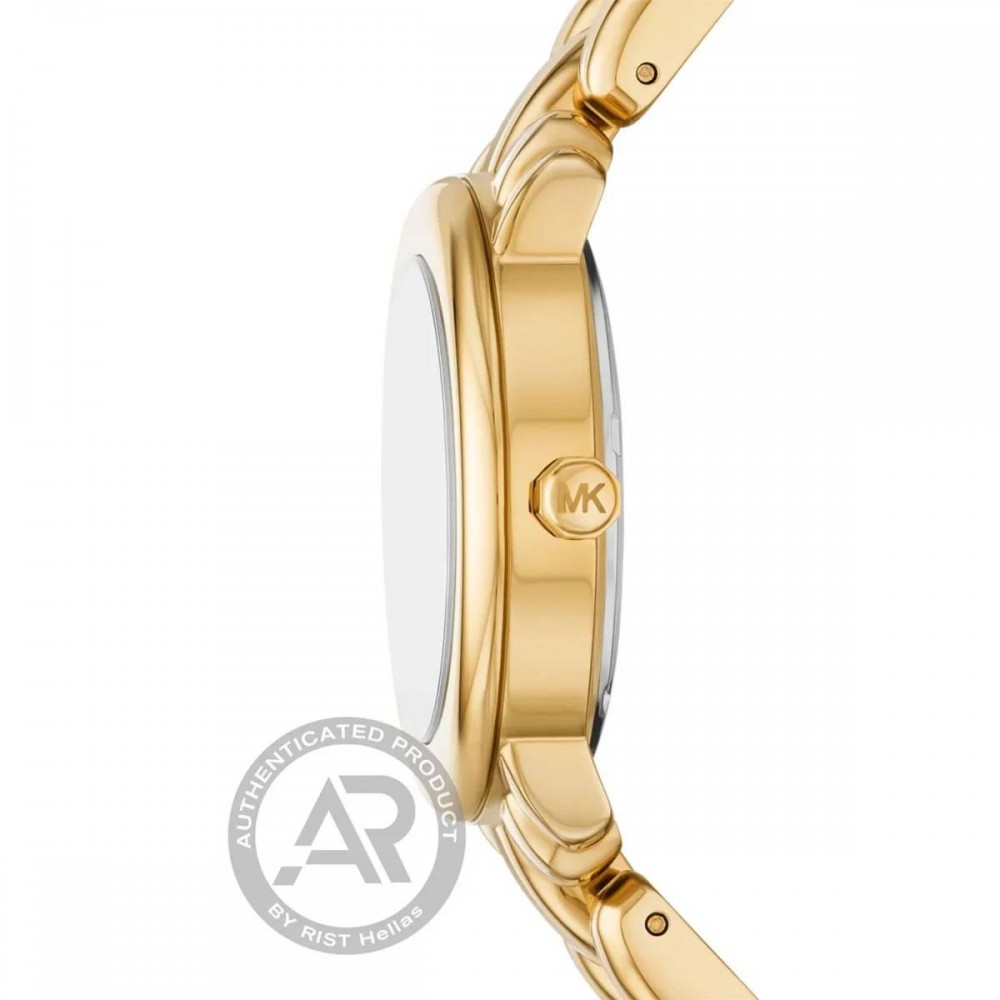MICHAEL KORS ΡΟΛΟΙ PHOEBE GOLD STAINLESS STEEL MK4923