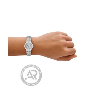 MICHAEL KORS ΡΟΛΟΙ SILVER STAINLESS STEEL MK7555
