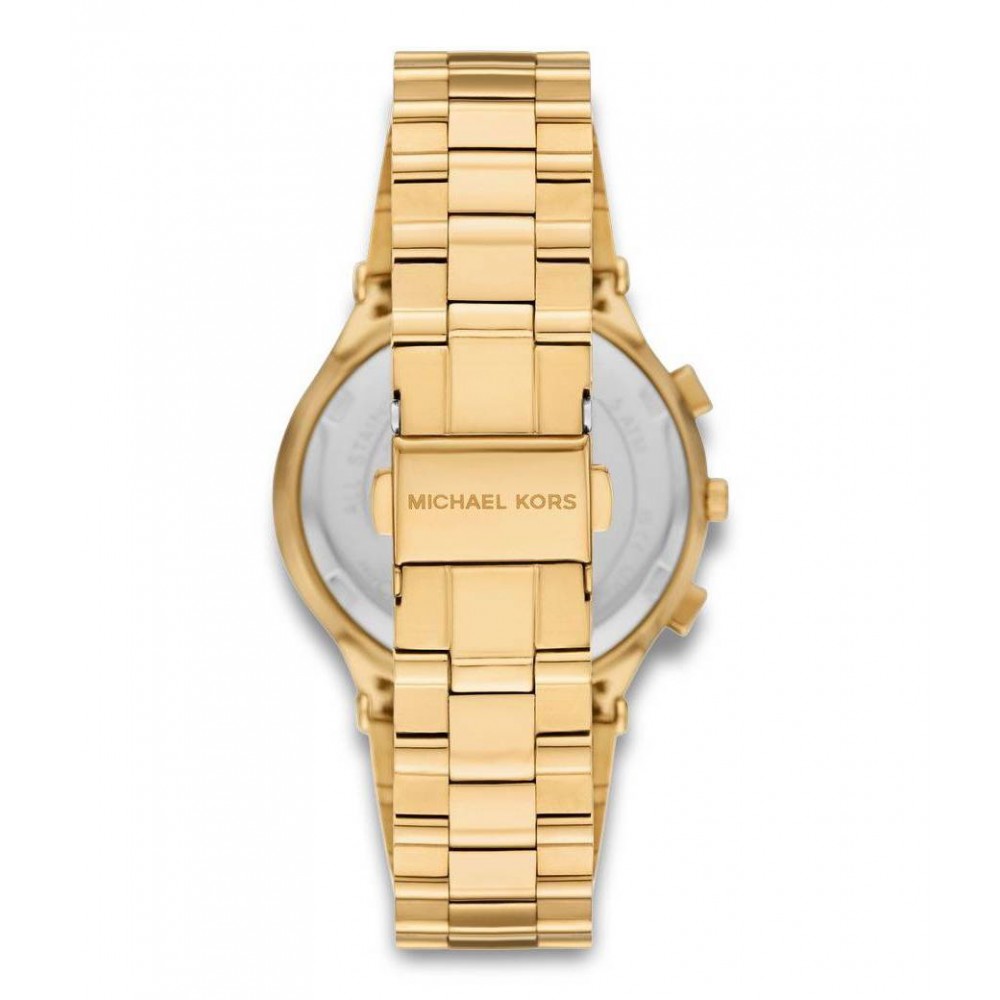 MICHAEL KORS ΡΟΛΟΙ Billie Chronograph GOLD STAINLESS STEEL MK7603