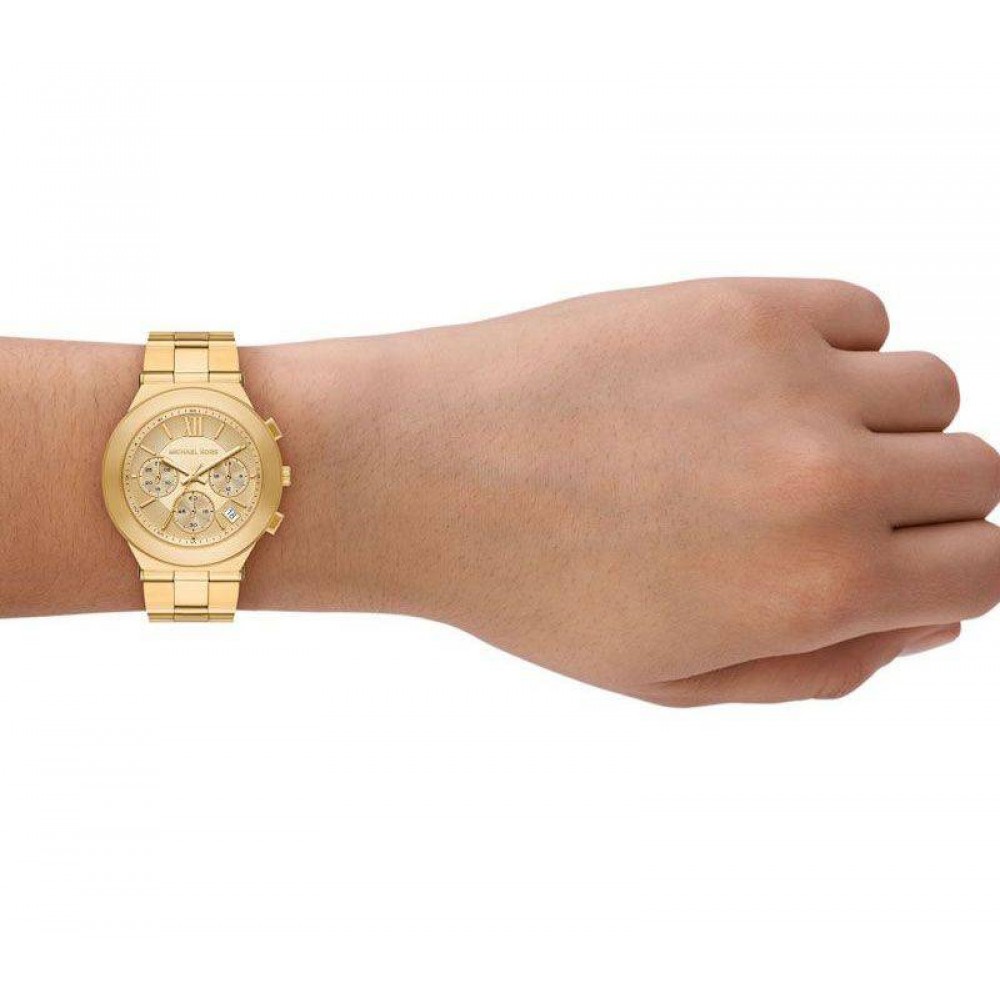 MICHAEL KORS ΡΟΛΟΙ Billie Chronograph GOLD STAINLESS STEEL MK7603