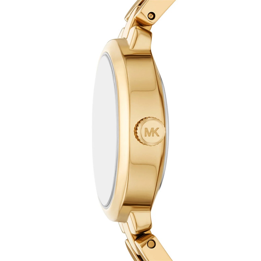 MICHAEL KORS ΡΟΛΟΙ Maude Oval GOLD STAINLESS STEEL MK4955