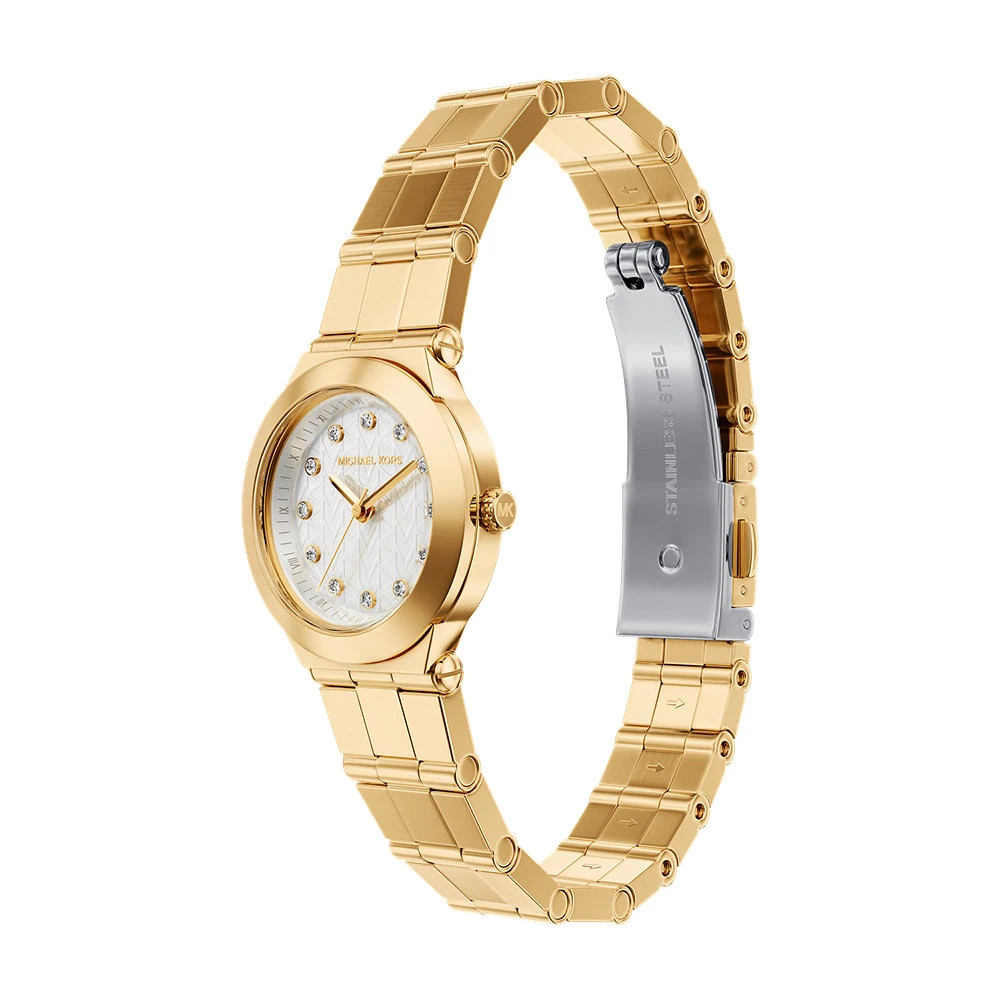 MICHAEL KORS BILLIE ΡΟΛΟΙ GOLD STAINLESS STEEL MK7567 MICHAEL KORS BILLIE ΡΟΛΟΙ GOLD STAINLESS STEEL MK7567