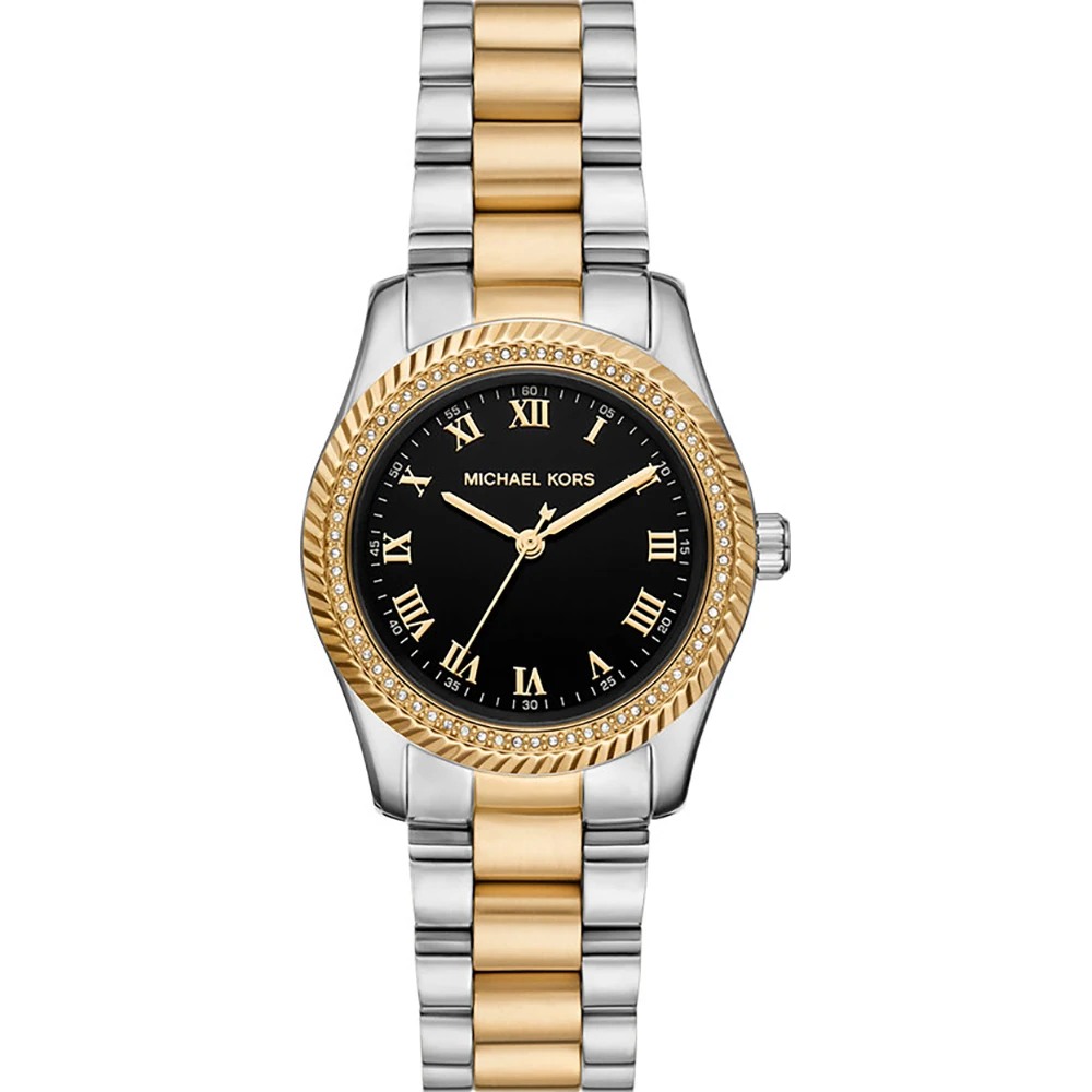 MICHAEL KORS ΡΟΛΟΙ Lexington Γυναικείο Ρολόι Δίχρωμο Ανοξείδωτο Ατσάλι μπρασελέ MK7625 