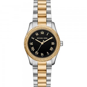 MICHAEL KORS ΡΟΛΟΙ Lexington Γυναικείο Ρολόι Δίχρωμο Ανοξείδωτο Ατσάλι μπρασελέ MK7625 