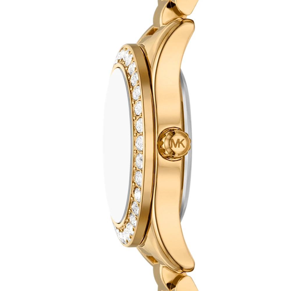 MICHAEL KORS ΡΟΛΟΙ Lexington Set Χρυσό Ανοξείδωτο Ατσάλι MK7659SET 