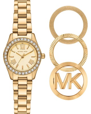 MICHAEL KORS ΡΟΛΟΙ Lexington Set Χρυσό Ανοξείδωτο Ατσάλι MK7659SET 