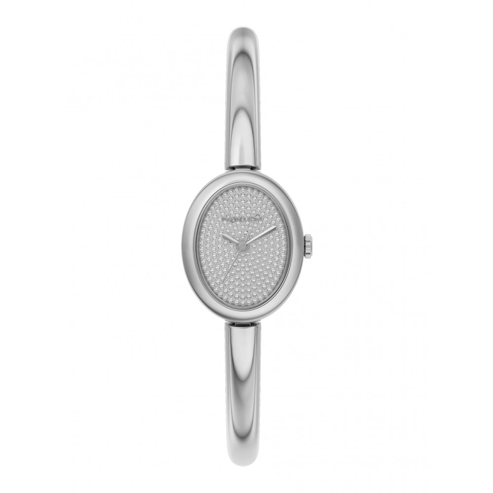 MICHAEL KORS ΡΟΛΟΙ Petite Maude Silver Bangle STEEL MK7595 MICHAEL KORS ΡΟΛΟΙ Petite Maude Silver Bangle STEEL MK7595