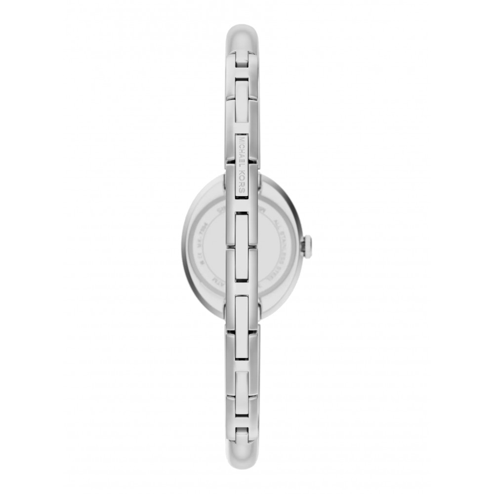 MICHAEL KORS ΡΟΛΟΙ Petite Maude Silver Bangle STEEL MK7595 MICHAEL KORS ΡΟΛΟΙ Petite Maude Silver Bangle STEEL MK7595