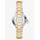 MICHAEL KORS ΡΟΛΟΙ Mini Pyper Pavé Two-Tone Δίχρωμο μπρασελέ MK7574 MICHAEL KORS ΡΟΛΟΙ Mini Pyper Pavé Two-Tone Δίχρωμο μπρασελέ MK7574