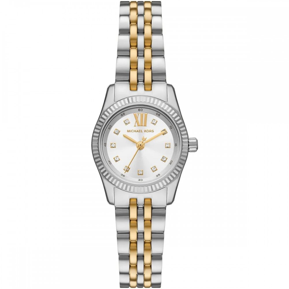 MICHAEL KORS ΡΟΛΟΙ LEXINGTON Γυναικείο Ρολόι Δίχρωμο Ανοξείδωτο Ατσάλι μπρασελέ MK4740