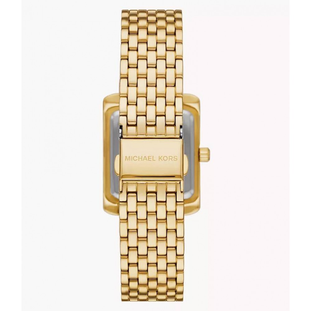 MICHAEL KORS ΡΟΛΟΙ EMERY CRYSTALS GOLD ΧΡΥΣΟ STAINLESS STEEL MK4742