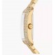 MICHAEL KORS ΡΟΛΟΙ EMERY CRYSTALS GOLD ΧΡΥΣΟ STAINLESS STEEL MK4742