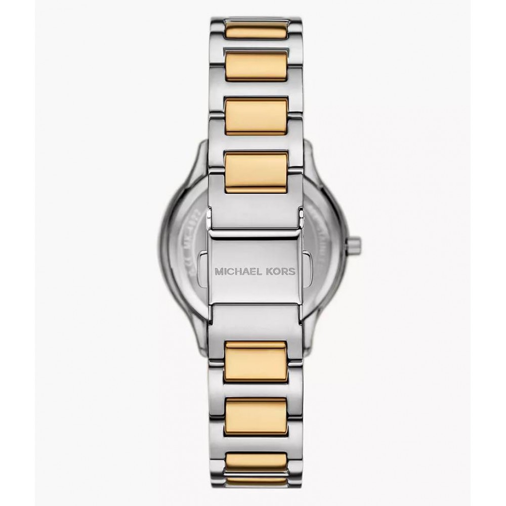 MICHAEL KORS ΡΟΛΟΙ SAGE TWO-TONE STAINLESS STEEL MK4910