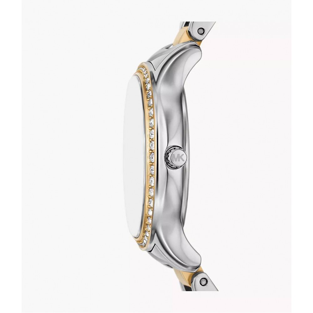 MICHAEL KORS ΡΟΛΟΙ SAGE TWO-TONE STAINLESS STEEL MK4910