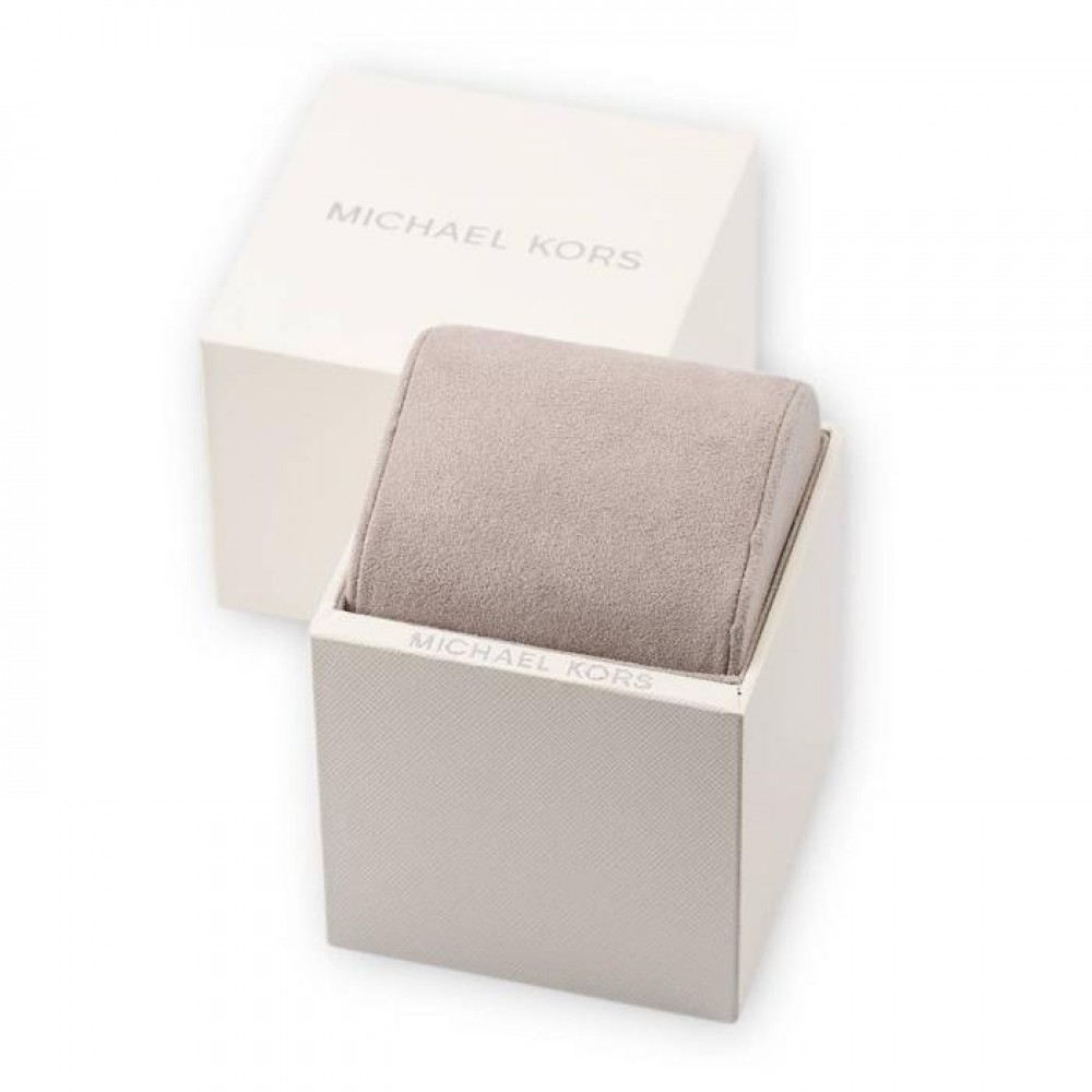 MICHAEL KORS ΡΟΛΟΙ SILVER STAINLESS STEEL MK7555 MICHAEL KORS ΡΟΛΟΙ SILVER STAINLESS STEEL MK7555