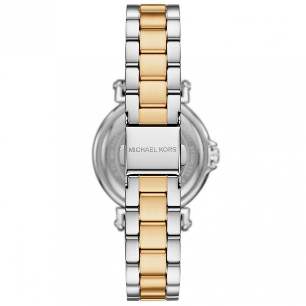 MICHAEL KORS ΡΟΛΟΙ MAREN TWO-TONE STAINLESS STEEL MK7492