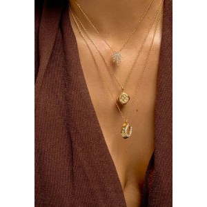 MYA BAY ALOHA NECKLACE GOLD CO-445