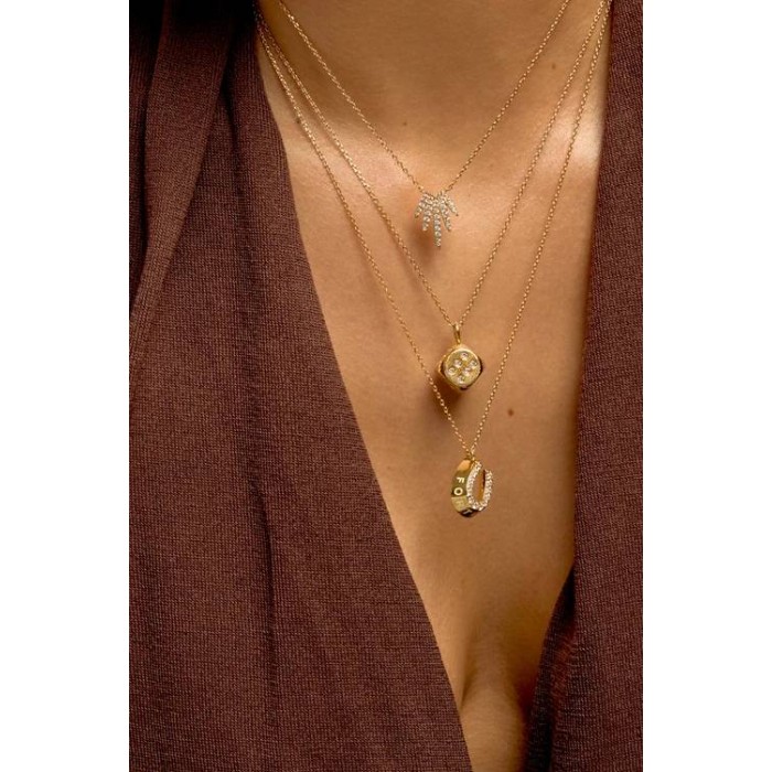 MYA BAY ALOHA NECKLACE GOLD CO-445