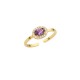 MYA BAY AMETHYST DYNASTY RING GOLD BA-412