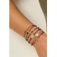 MYA BAY AMETHYST DYNASTY BRACELET GOLD BR-420