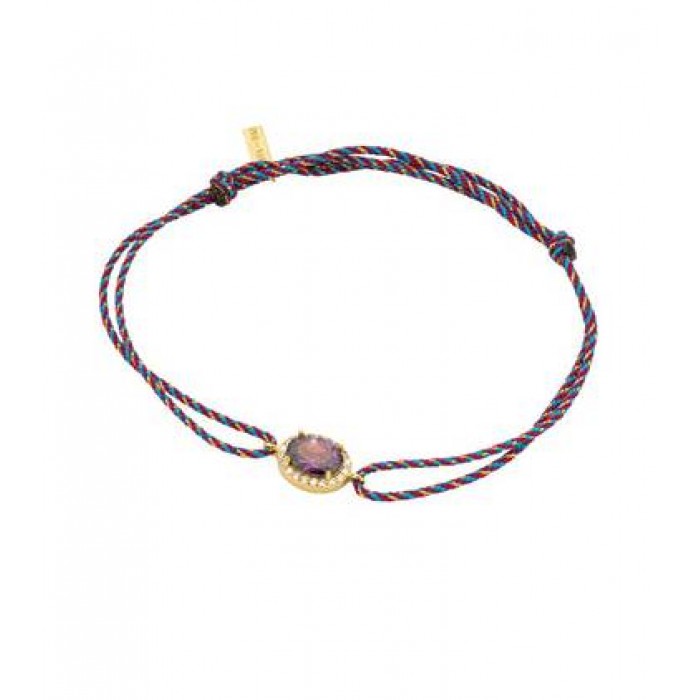 MYA BAY AMETHYST DYNASTY BRACELET GOLD BR-420