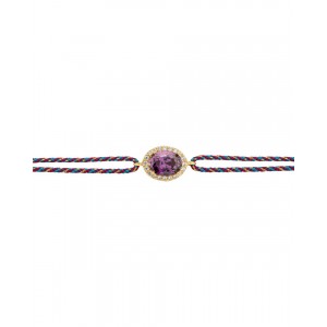 MYA BAY AMETHYST DYNASTY BRACELET GOLD BR-420