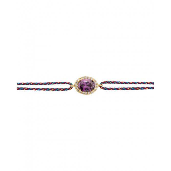 MYA BAY AMETHYST DYNASTY BRACELET GOLD BR-420