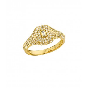 MYA BAY ARISTO SIGNET RING GOLD BA-437
